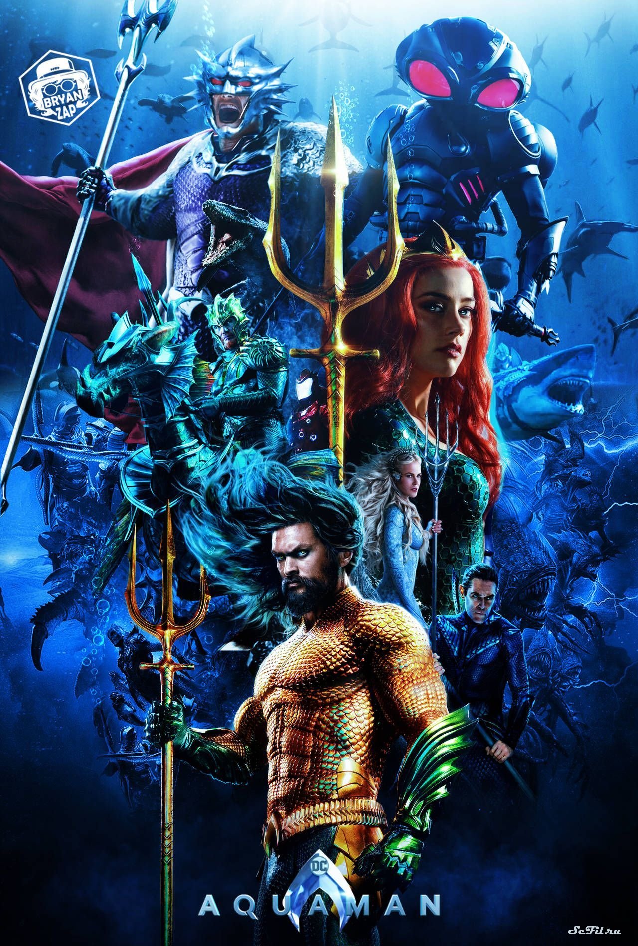 Фильм Аквамен и потерянное царство (Аквамен 2 ) (2023) (Aquaman and the Lost Kingdom)  трейлер, актеры, отзывы и другая информация на СеФил.РУ