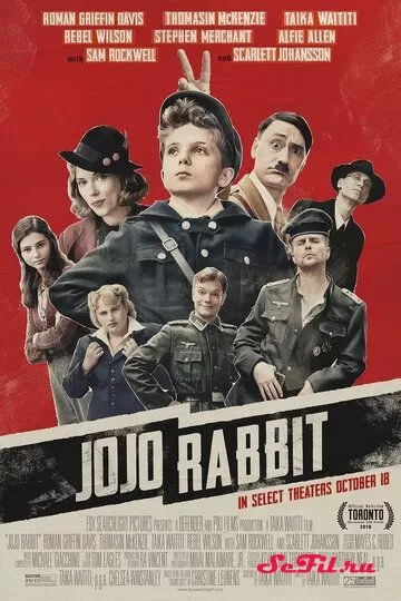 [catlist=4]Фильм[/catlist][catlist=2]Сериал[/catlist][catlist=6]Мультфильм[/catlist] Кролик Джоджо (2019) (Jojo Rabbit)  трейлер, актеры, отзывы и другая информация на СеФил.РУ