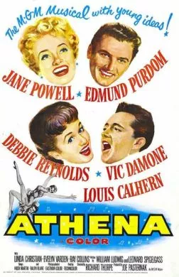 [catlist=4]Фильм[/catlist][catlist=2]Сериал[/catlist][catlist=6]Мультфильм[/catlist] Афина (1954) (Athena)  трейлер, актеры, отзывы и другая информация на СеФил.РУ