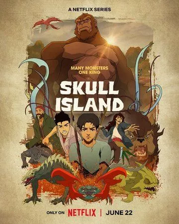 Мультфильм Остров черепа (2023) (Skull Island)  трейлер, актеры, отзывы и другая информация на СеФил.РУ